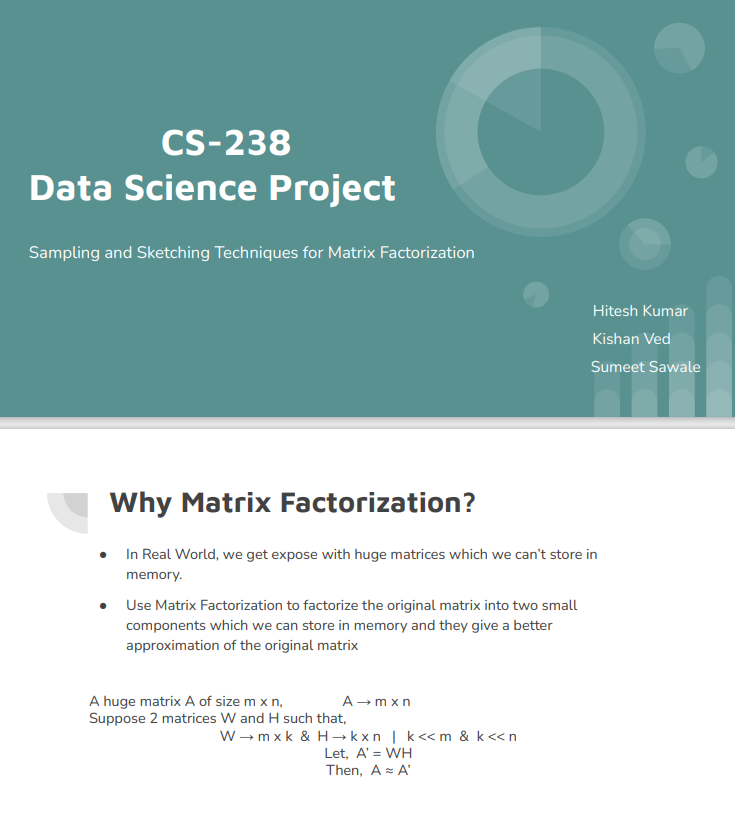 Project presentation